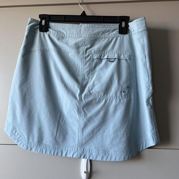Title Nine Skort Womens 6 Light Blue Athletic Built-In Shorts Pockets TN-190907 - Picture 4 of 9